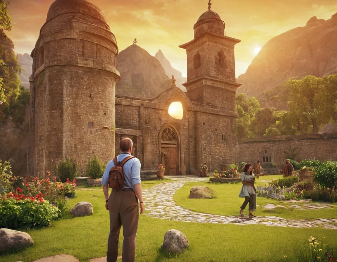 Before image of a basic game prototype with minimal Indian cultural elements